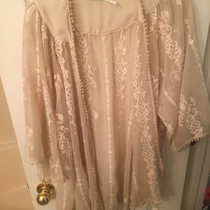 Cream Kimono